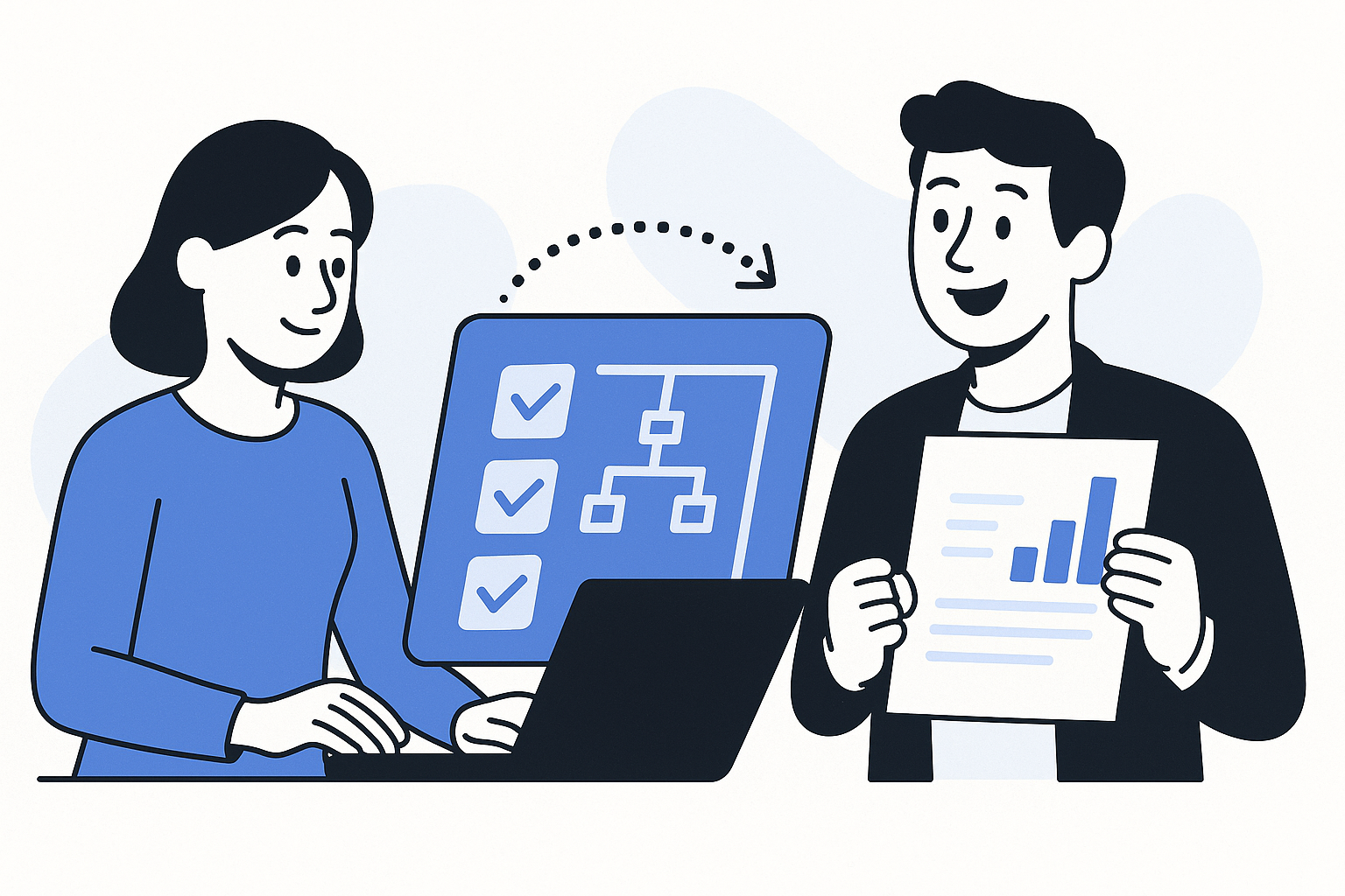 Act on clear advice visualization
